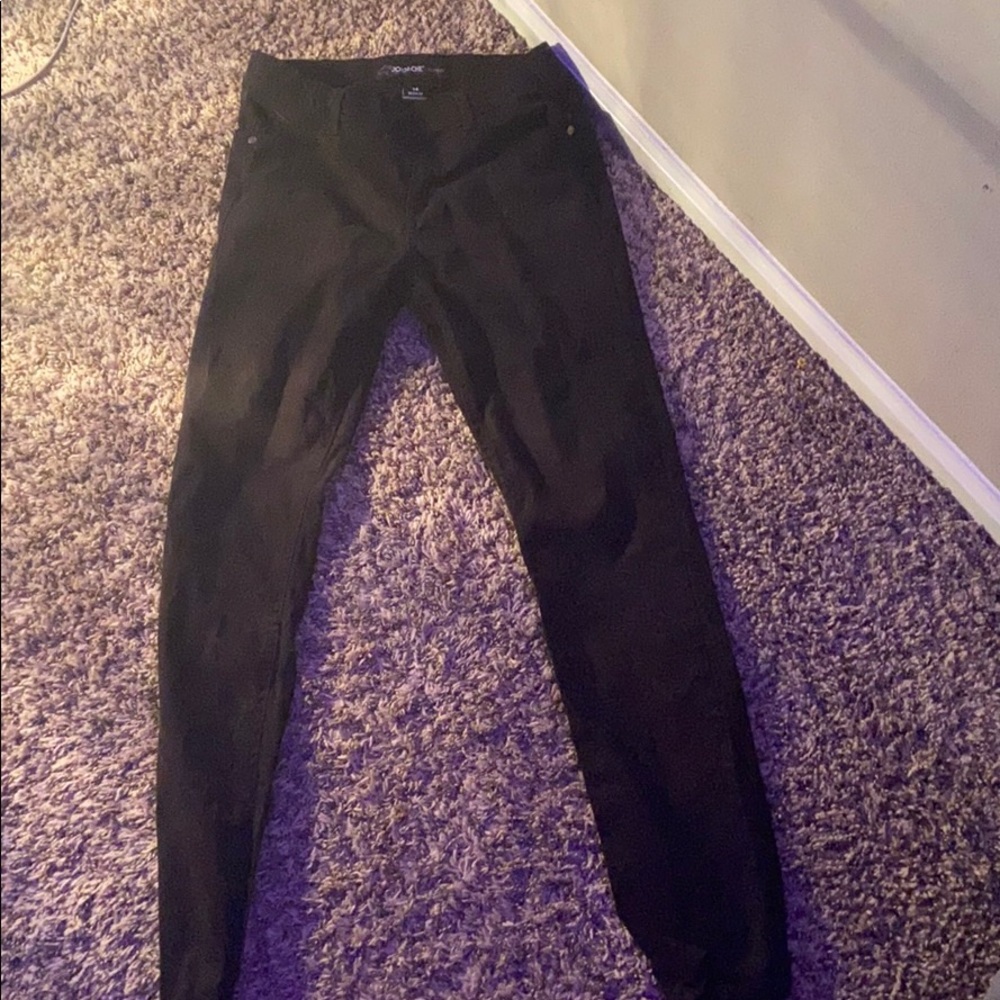 black jeans